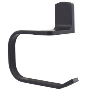 Spirella Toiletrolhouder Taku - Staal - Zwart Mat