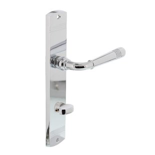 Intersteel Deurkruk Helena Op Schild 235x45x8 Mm Met Wc63/8 Mm Chroom