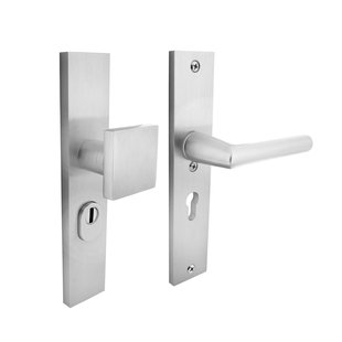 Intersteel Veiligheidsbeslag Rechthoekig - Aluminium - Skg*** Kerntrekbeveiliging - Pc55mm