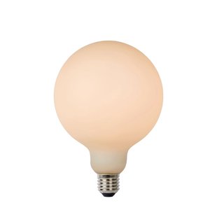 Lucide Ledlamp Globe G125 - Opaal - D12,5cm - Dimbaar - Warm Wit - E27 - 8w