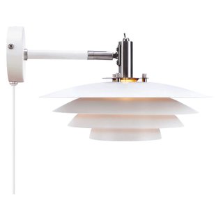 Nordlux Wandlamp Bretagne Wit ⌀30cm G9