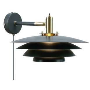 Nordlux Wandlamp Bretagne Grijs ⌀30cm G9