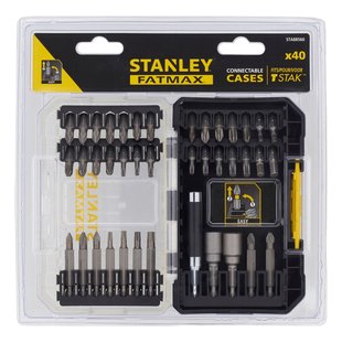 Stanley Fatmax Schroefbit Set Sta88560-xj 40 Delig