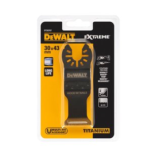 Dewalt Invalzaagblad Dt20707-qz Metaal Titanium 43x30mm