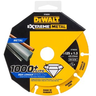 Dewalt Diamantblad Extreme® Metal Dt40252-qz Ø125mm