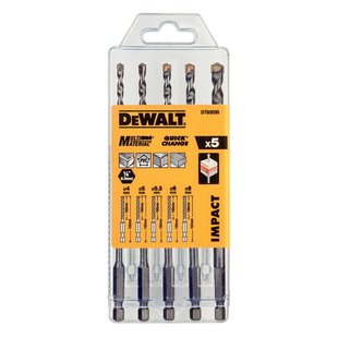 Dewalt Multimateriaalboor Extreme Hex - Diam. 4/5/5,5/6/8mm
