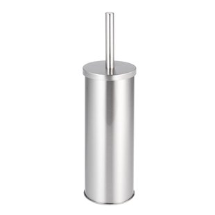 Aquavive Wc-borstel Met Houder - Rvs - Vrijstaand - Rvs Geborsteld