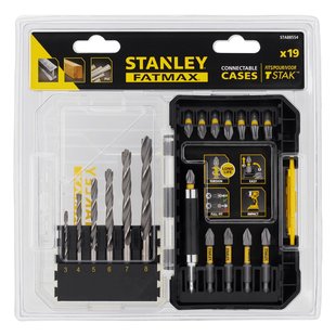 Stanley Fatmax Metaalboren,-en Bitset Sta88554-xj 19-delig