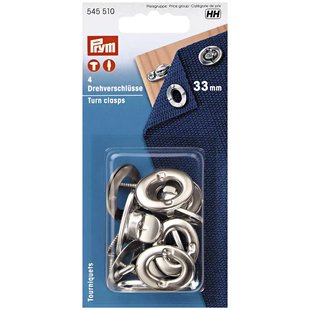 Set Van 4 Prym Draaisluitingen Voor Stof