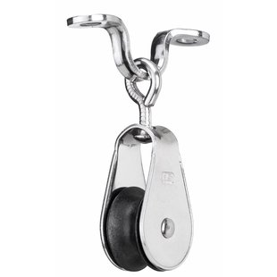 Sprenger Enkele Katrol Met Draaibaar Oog – Rvs – 10 Mm