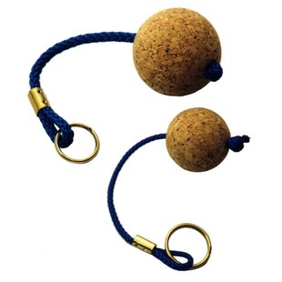 Drijvende Sleutelhanger Van Kurk – Ø 50 Mm