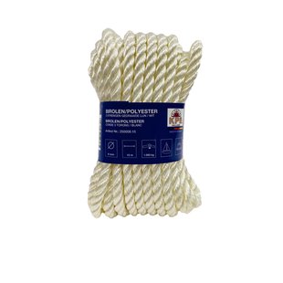 Seilflechter Birolen Touw Wit – 8 Mm X 10 M
