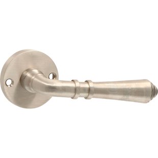 Avenue Deurkruk Op Rozet Tremolo - Messing - Mat Nikkel - Sleutelgat - Diam. 53 Mm