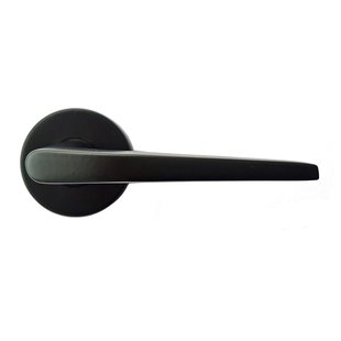 Avenue Deurkruk Op Rozet Julia - Aluminium - Zwart Mat - Sleutelgat - 195 Mm