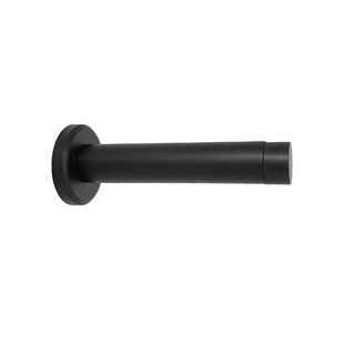 Deurstopper Muur Zwart 82mm