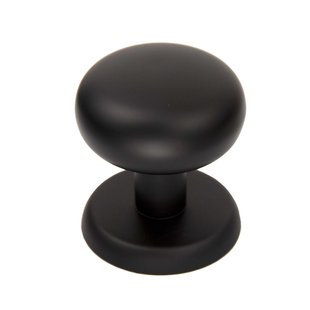 Avenue Deurknop Ovaal - Staal - Mat Zwart - Ovaal