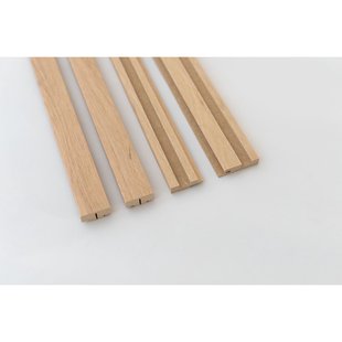 Maestro Latt Afwerkprofielset - Pepper Oak - 277cm - 71x20mm