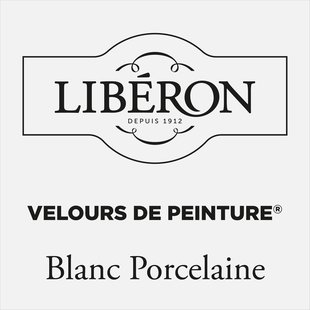 Liberon Velours De Peinture Muurverf - Mat - Blanc Porcelaine - 0,5l