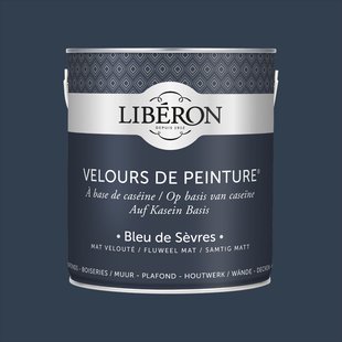 Liberon Velours De Peinture Muurverf - Mat - Bleu De Sèvres - 0,5l