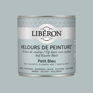 Liberon Velours De Peinture Muurverf - Mat - Petit Bleu - 0,5l