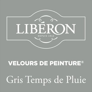 Liberon Velours De Peinture Muurverf - Mat - Gris Temps De Pluie - 0,5l