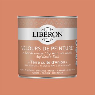 Liberon Velours De Peinture Muurverf - Mat - Terre Cuite D'anjou - 0,5l