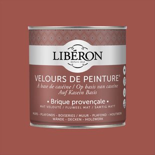 Liberon Velours De Peinture Muurverf - Mat - Brique Provençale - 0,5l