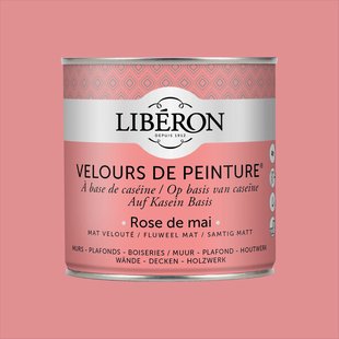 Liberon Velours De Peinture Muurverf - Mat - Rose De Mai - 0,5l