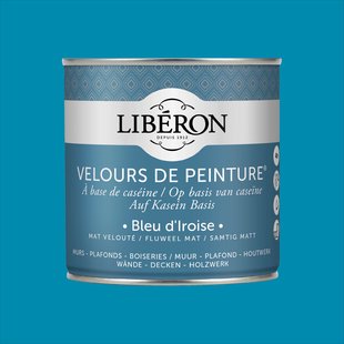 Liberon Velours De Peinture Muurverf - Mat - Bleu D'iroise - 0,5l