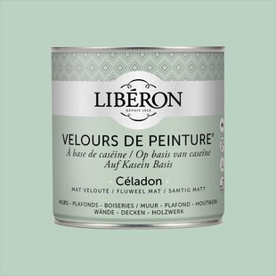 Liberon Velours De Peinture Muurverf - Mat - Céladon - 0,5l