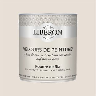 Liberon Velours De Peinture Muurverf - Mat - Poudre De Riz - 2,5l