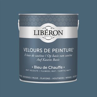 Liberon Velours De Peinture Muurverf - Mat - Bleu De Chauffe - 2,5l