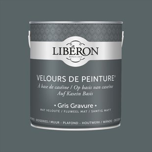 Liberon Velours De Peinture Muurverf - Mat - Gris Gravure - 2,5l