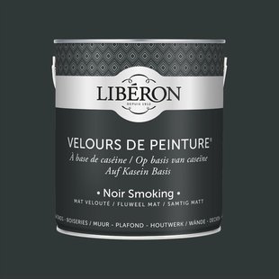 Liberon Velours De Peinture Muurverf - Mat - Noir Smoking - 2,5l