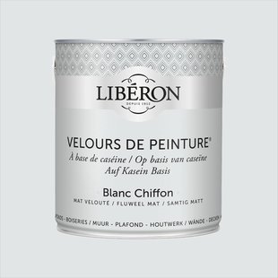 Liberon Velours De Peinture Muurverf - Mat - Blanc Chiffon - 2,5l