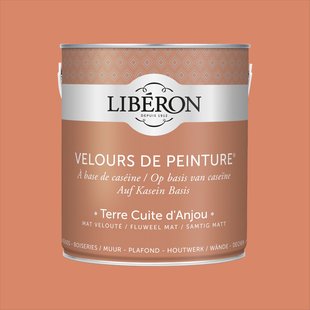 Liberon Velours De Peinture Muurverf - Mat - Terre Cuite D'anjou - 2,5l