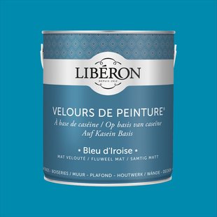 Liberon Velours De Peinture Muurverf - Mat - Bleu D'iroise - 2,5l