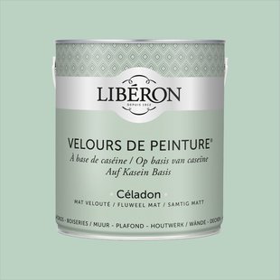 Liberon Velours De Peinture Muurverf - Mat - Céladon - 2,5l