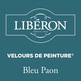 Liberon Velours De Peinture Muurverf - Mat - Bleu Paon - 0,125l