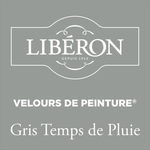 Liberon Velours De Peinture Muurverf - Mat - Gris Temps De Pluie - 0,125l