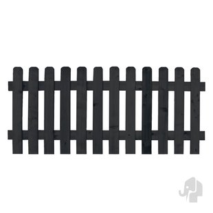 Elephant Tuinhek - Hout - 180x80cm - Zwart