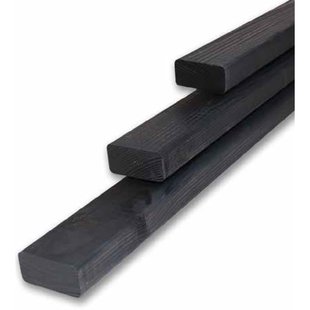 Regel Zwart 2,8x5,8x250cm