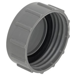 Sanivesk Dop Pvc Voor Sifon Grijs