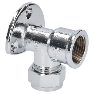 Sanivesk Knel Muurplaat 15mm X 1/2f Chr.