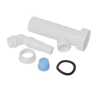 Sanivesk T-stuk 40mm Kunst. Wasmachine