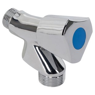 Sanivesk Keerklep Voor Wasmachine 1/2m Knop Chrome