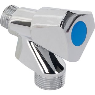 Sanivesk Wasmachinekraan 1/2m Knop Chrome