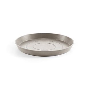 Ecopots Schotel Rond Taupe Ø25cm