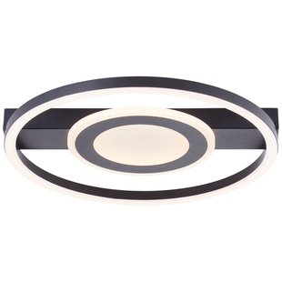 Brilliant Maureen Plafondlamp Led 22w Zwart 37cm