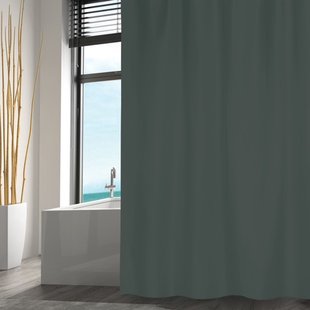 Msv Douchegordijn Polyester 180x200cm Donkergroen